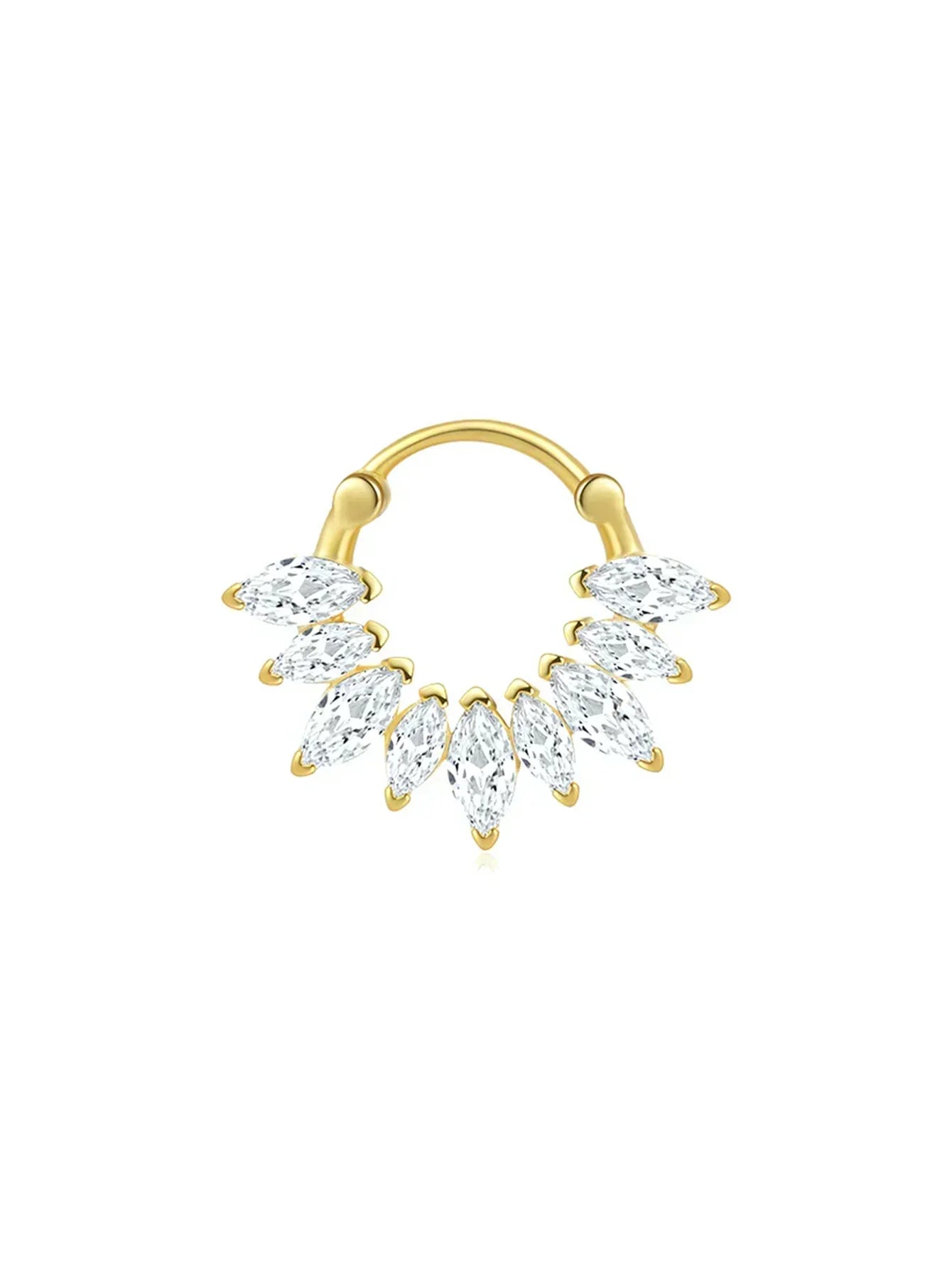 אבה-מרי – עגילים עדינים בצורת נוזל.