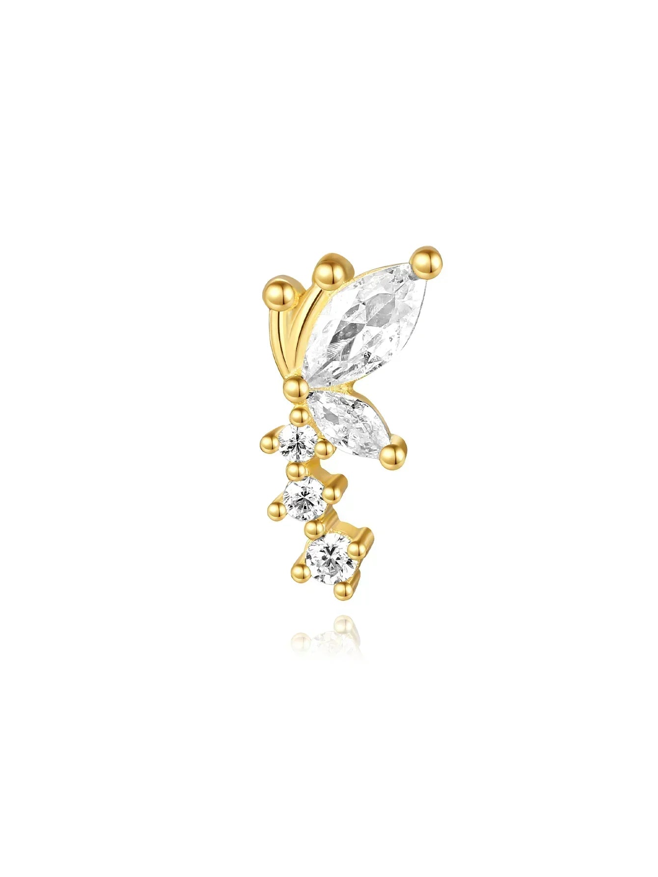 אבה-מרי – עגילים עדינים בצורת נוזל.