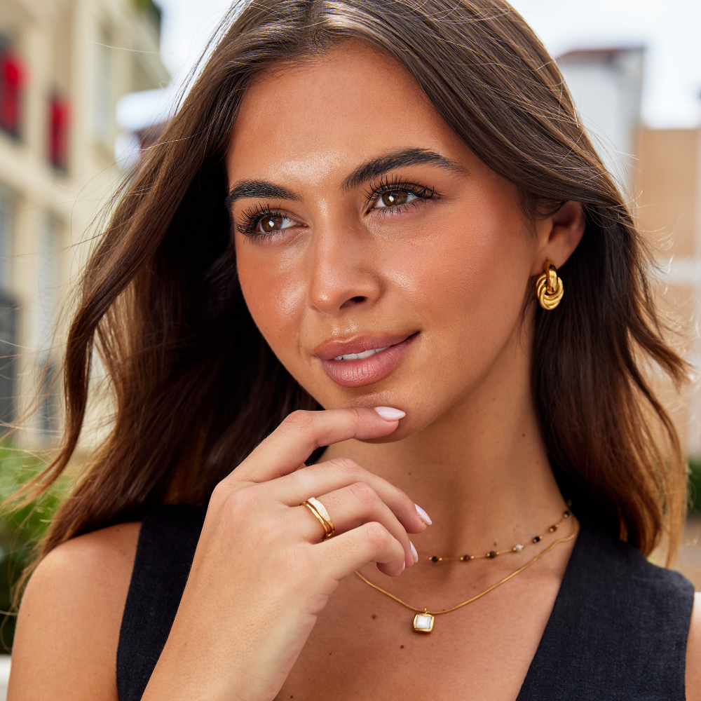 ביאטריס – טבעת מתכווננת בזהב