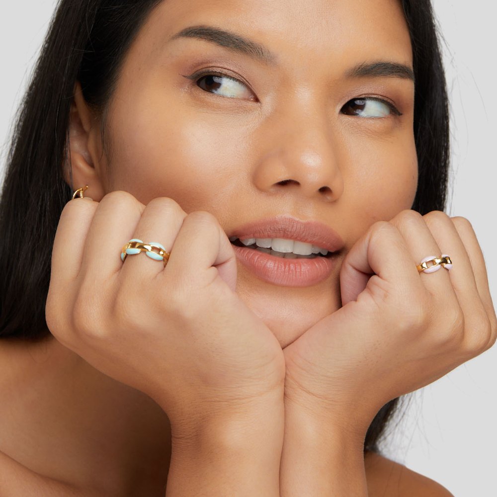 אנליז – טבעת זהב וכסף