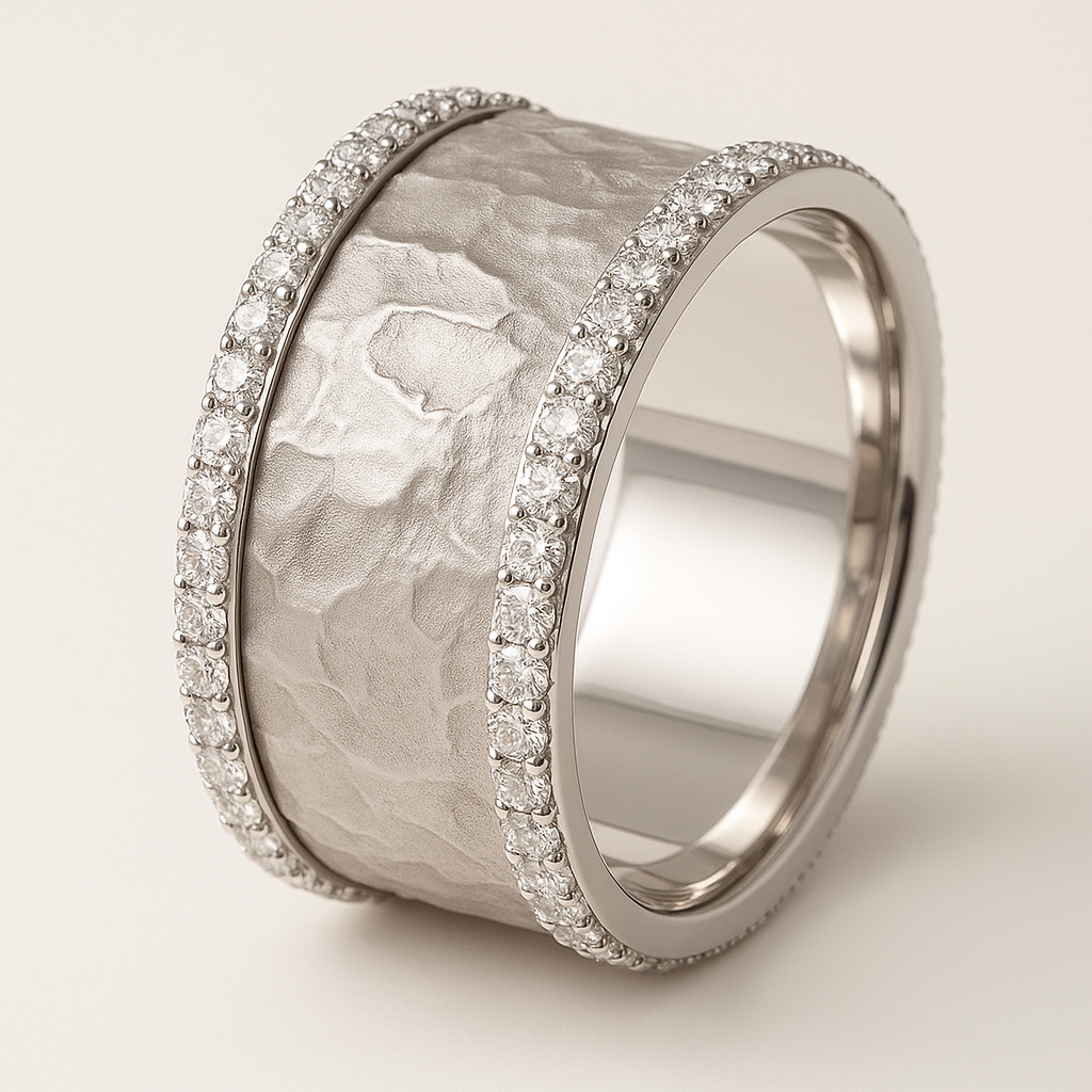 חנה - טבעת וינטג' בזהב מצופה זירקון