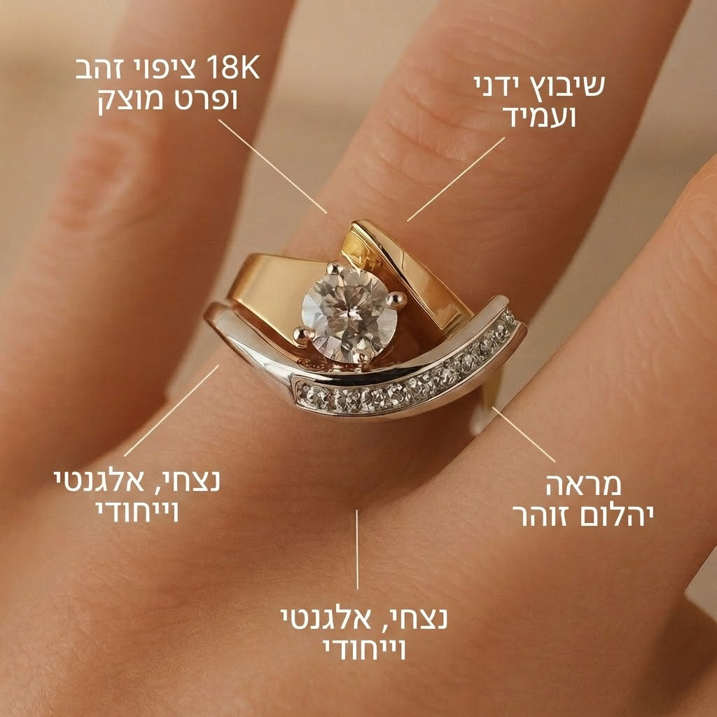 קרלה - טבעת זהב וינטג'